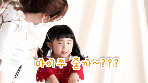  리베쥬드레스 아동드레스 손뜨개 제품 사진촬영 현장