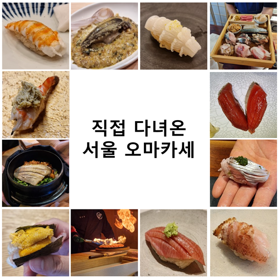 직접 다녀온 서울 오마카세 추천 맛집 - 가성비/가격별/스강신청/예약 방법 직접 다녀온 서울 오마카세 추천 맛집 - 가성비/가격별/스강신청/예약 방법