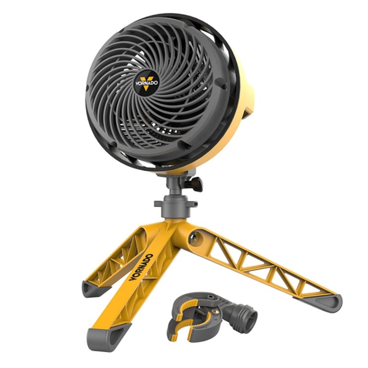 잘팔리는 VORNADO EXO5 Heavy-Duty Shop Air Circulator Fan (작업용 강한 서큘레이터 360도 회전 클램프 삼각대 캠핑) 추천합니다