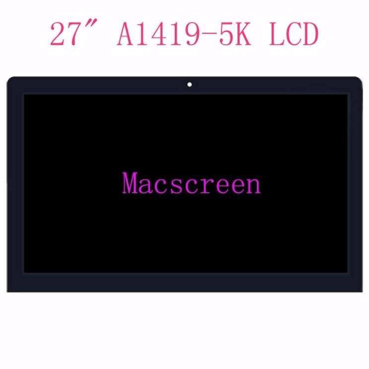 선호도 높은 27 인치 5K A1419 스크린 디스플레이 유리 어셈블리 포함 LM270QQ1 SD B1/C1/A2 IMAC MF885 MF886 MK462 MK472 MK482 M