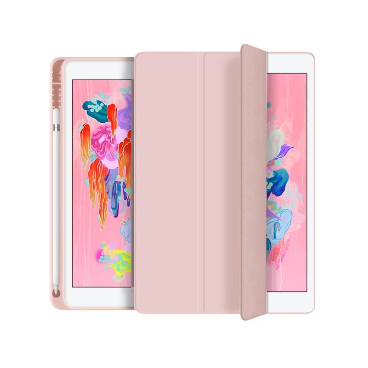 인기있는 애드온 TPU 펜슬 홀더 태블릿 케이스, 핑크 추천합니다 인기있는 애드온 TPU 펜슬 홀더 태블릿 케이스, 핑크 추천합니다