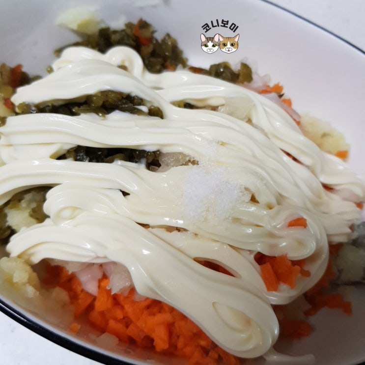감자샐러드전자렌지 찜기로 20분이면 충분 ! 감자샐러드전자렌지 찜기로 20분이면 충분 !