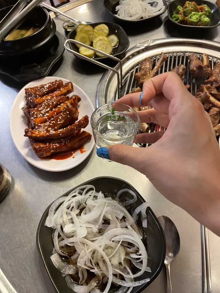  인덕원 정복기 2탄!! 인덕원 맛집!!!! 원시쪽갈비!!!