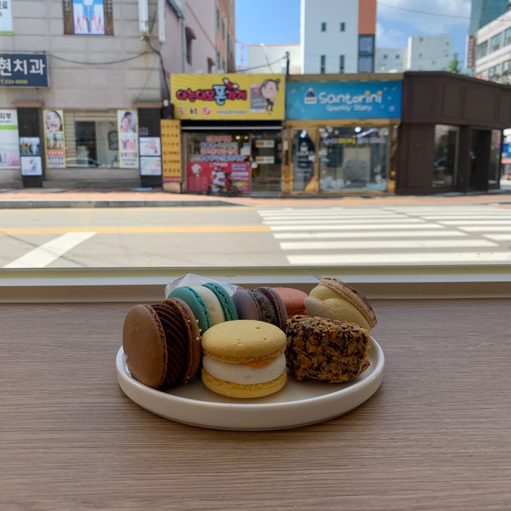  거제 고현 카페, 마마카카! 믿고 먹는 거제 마카롱 맛집이여라~