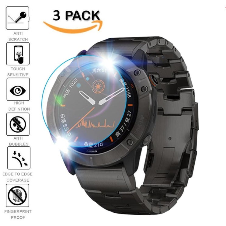 당신만 모르는 Garmin Fenix 5 5s Plus 6S 6X6 Pro 용 3Pcs 보호 울트라 투명 강화 유리 필름 가드 프리미엄 스크린 프로텍터 시계 필름|스마트 액세사리| 당신만 모르는 Garmin Fenix 5 5s Plus 6S 6X6 Pro 용 3Pcs 보호 울트라 투명 강화 유리 필름 가드 프리미엄 스크린 프로텍터 시계 필름|스마트 액세사리|