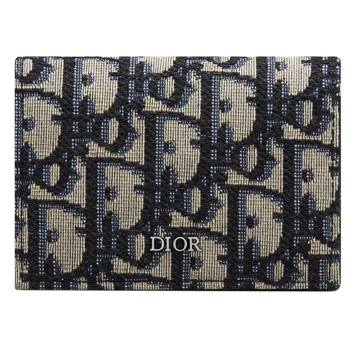  선택고민 해결 디올 비즈니스 카드홀더(베이지 & 블랙 Dior Oblique) 좋아요