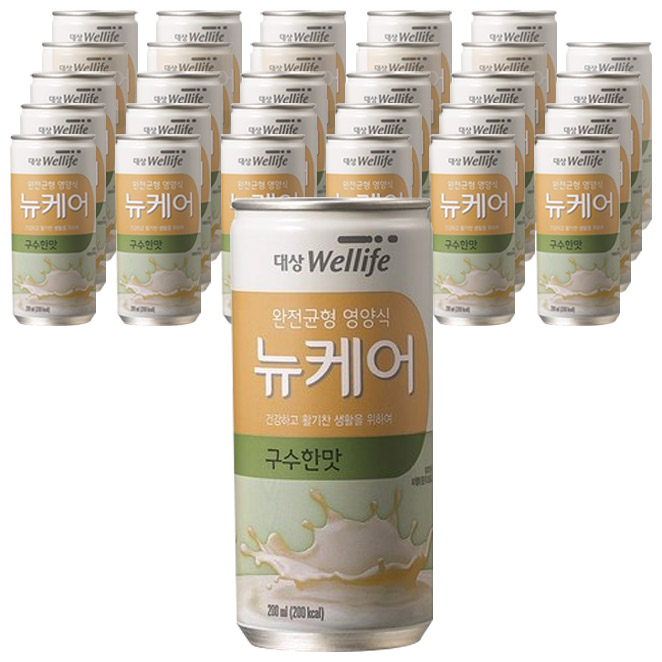 당신만 모르는 대상웰라이프 뉴케어 구수한 맛, 200ml, 30개 ···