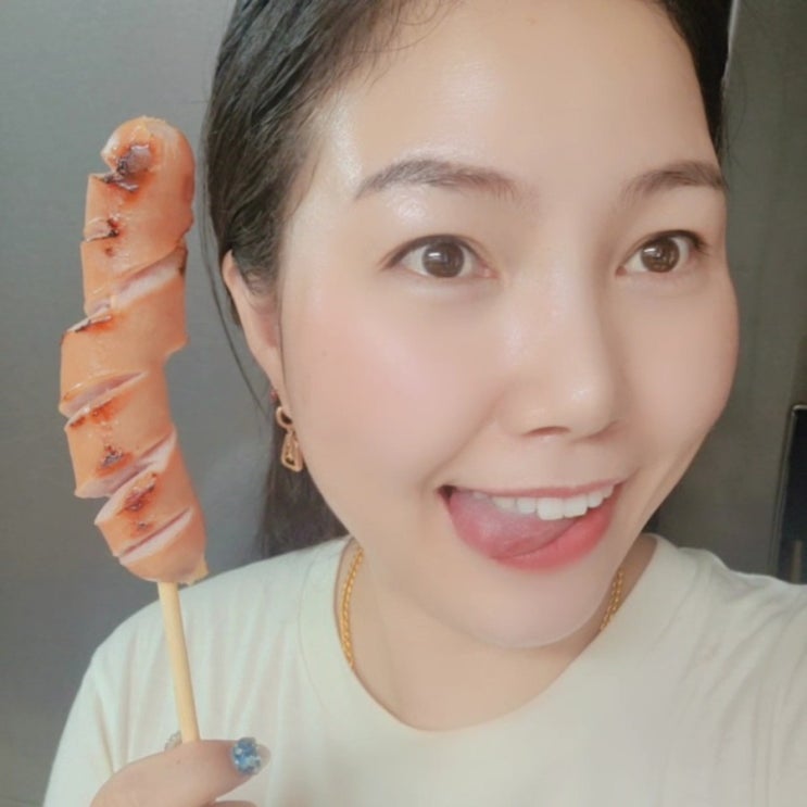  캠핑음식 후랑크 소세지 디센블