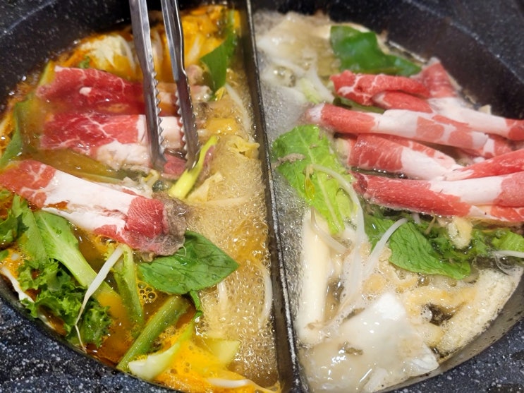  영등포 편백가원, 롯데백화점 편백찜 샤브샤브 맛집!
