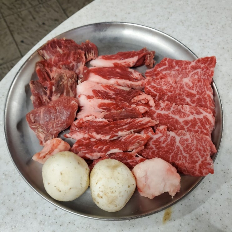  신당동 고기 맛집 _ 백송 소고기