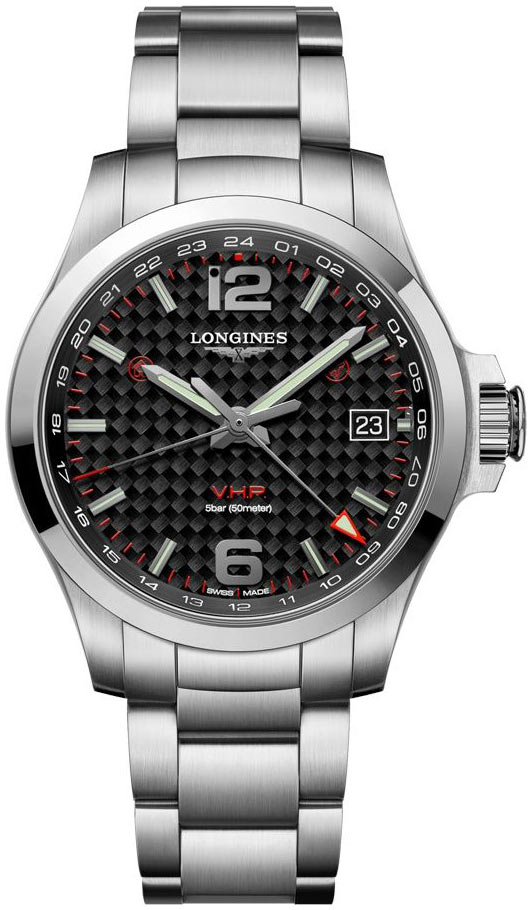  론진 고성능 쿼츠 VHP 시계 GMT 앱연동 시간 보정 시계 $815 (한국 직배송비 특급배송 $29)