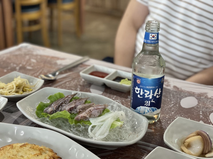  제주여행: <월정해변식당> 제주도 왔으니 횟집행︎