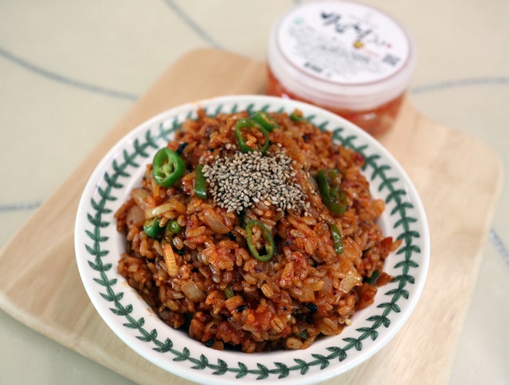  낙지젓갈 볶음밥 메종드코리아 비빔낙지젓으로 맛있게