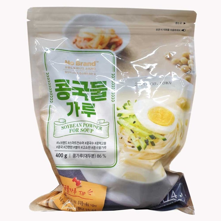 리뷰가 좋은 노브랜드 콩국물가루 400g, 1box 추천해요