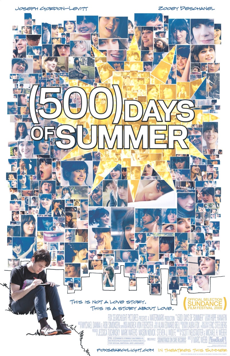 500일의 썸머 OST (500 Days of Summer, 2009: Joseph Gordon-Levitt 조셉 고든 레빗,  Zooey Deschanel 주이 디샤넬 주연) : 네이버 블로그, image size:800x1235