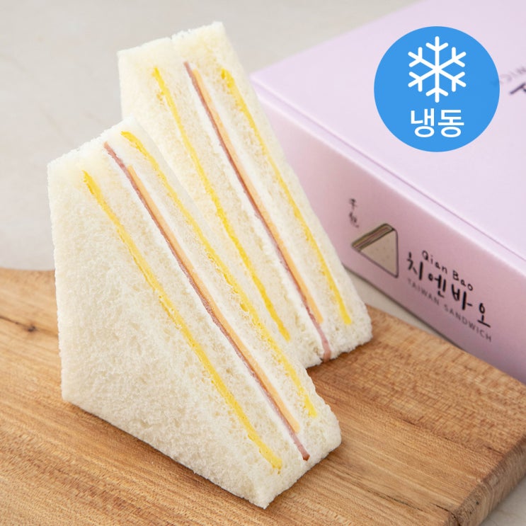 많이 팔린 치엔바오 대만식 햄치즈샌드 (냉동), 81g, 8입 좋아요 많이 팔린 치엔바오 대만식 햄치즈샌드 (냉동), 81g, 8입 좋아요
