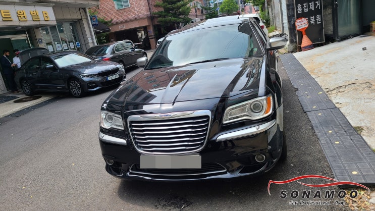  크라이슬러 300c 후방카메라 불량