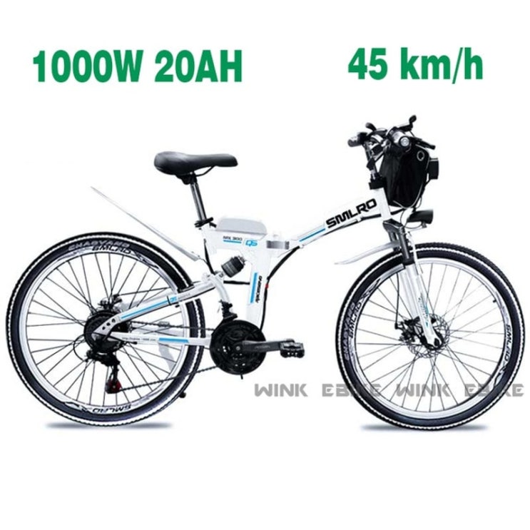 후기가 좋은 전기자전거 ebike 배터리 출퇴근용 남녀공용 라이딩 1000W 20Ah 접는 통근, 3-협력사 추천해요