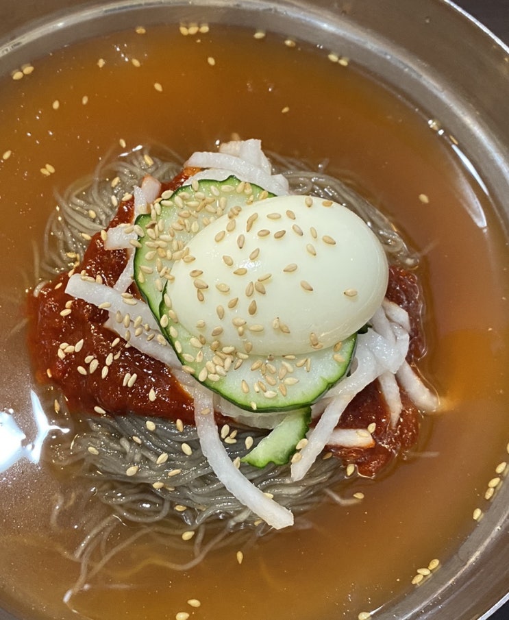  대구 동성로 맛집 ) 매운 냉면, 갈비탕 맛집 삼락원 냉면 - 매운맛 조절 꿀팁