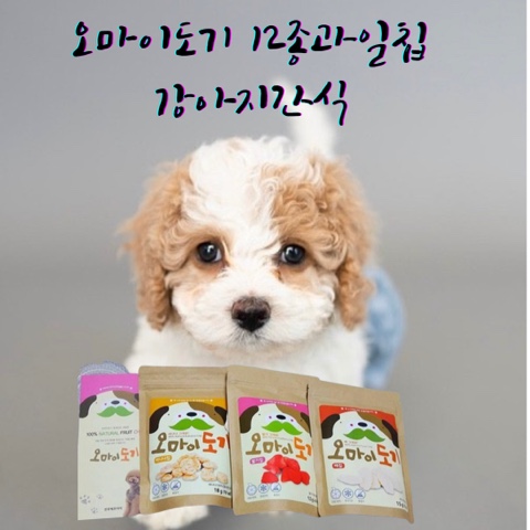 오마이도기 '12종 과일칩' 강아지간식