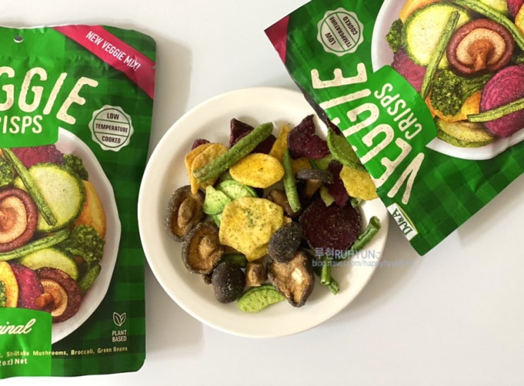  CU 신상 비건과자 DJ&A 베지크리스프 오리지널 VEGGIE CRISPS