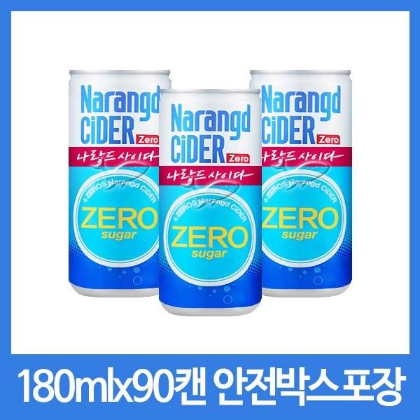 요즘 인기있는 동아-나랑드사이다180ml(30캔) x3, 90개, 180ml 좋아요