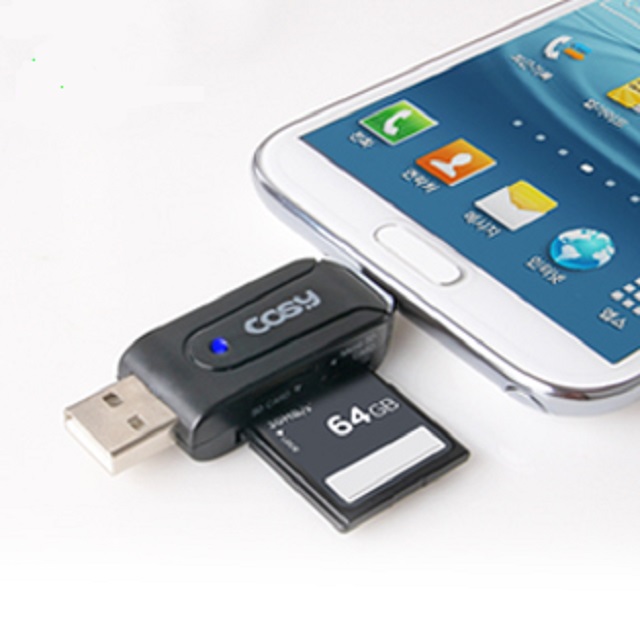 핵가성비 좋은 코시 마이크로5핀 스마트폰 OTG 카드리더 SD MicroSD 노트북 PC겸용 카드리더기, 블랙, CR1223GS 추천합니다 핵가성비 좋은 코시 마이크로5핀 스마트폰 OTG 카드리더 SD MicroSD 노트북 PC겸용 카드리더기, 블랙, CR1223GS 추천합니다