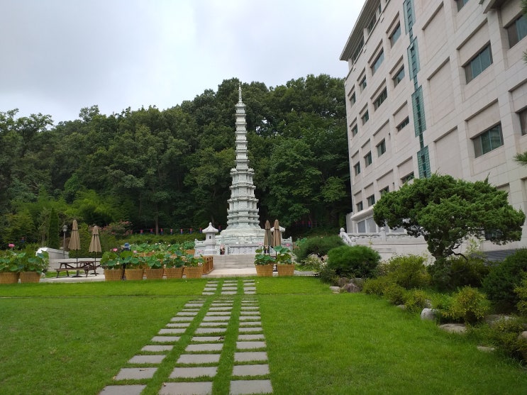  대한불교 천태종 사찰. 우면동 관문사(觀門寺)
