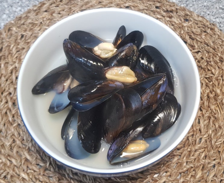  담치 홍합탕 초간단 레시피