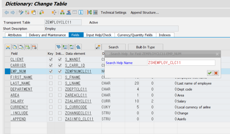 [ABAP] Search Help / Help View : 네이버 블로그