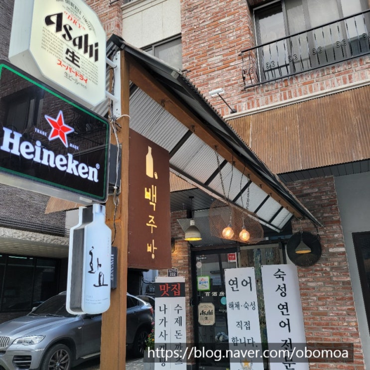  광교이자카야 광교연어맛집 백주방 리뷰