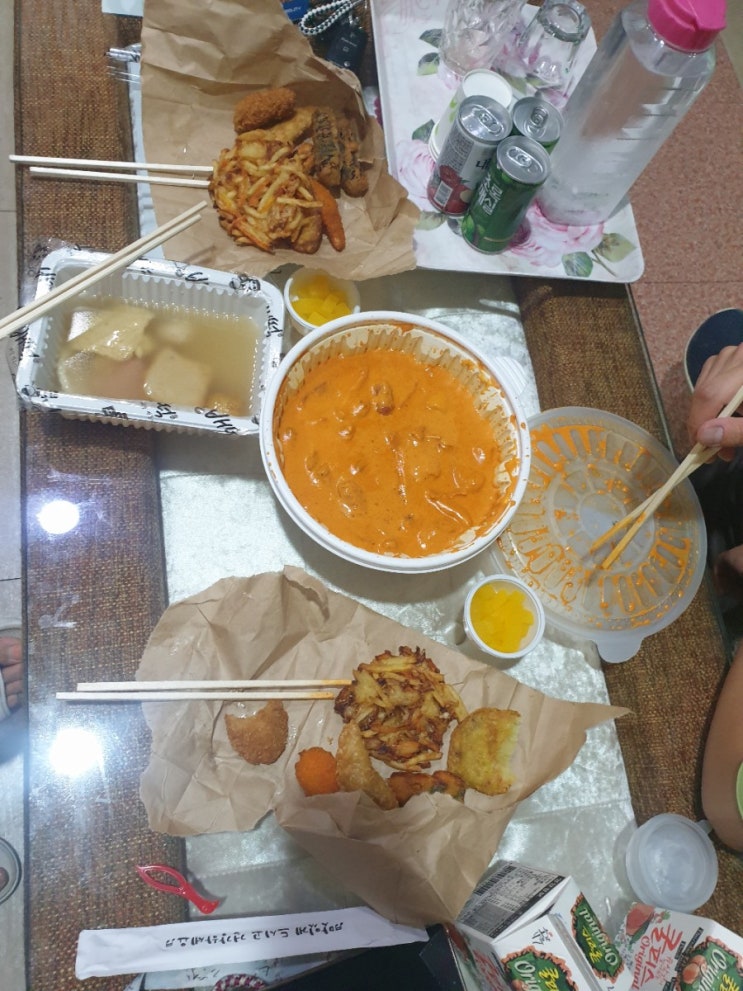  배떡 로제떡볶이 그냥 그렇더라구용ㅠ