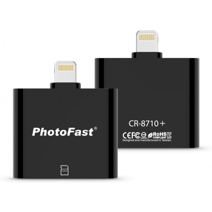후기가 정말 좋은 PhotoFast iPhone X 지원 SD 카드 리더가 장착 된 외부 스토리지 CR-8710 + CR-8710 +, 1 추천합니다 후기가 정말 좋은 PhotoFast iPhone X 지원 SD 카드 리더가 장착 된 외부 스토리지 CR-8710 + CR-8710 +, 1 추천합니다