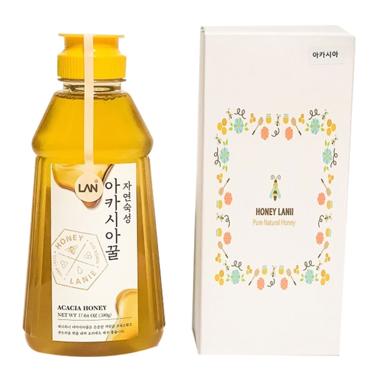 가성비갑 허니라니 자연숙성 아카시아꿀, 500g, 1개 추천합니다 가성비갑 허니라니 자연숙성 아카시아꿀, 500g, 1개 추천합니다