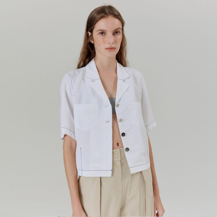 리뷰가 좋은 앳코너 여성용 STITCH LINEN OPEN COLLAR SHIRTS 추천해요 리뷰가 좋은 앳코너 여성용 STITCH LINEN OPEN COLLAR SHIRTS 추천해요