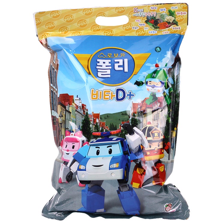 후기가 정말 좋은 로보카폴리 비타 D 플러스 복숭아맛 캔디, 1.1g, 1000개입 좋아요 후기가 정말 좋은 로보카폴리 비타 D 플러스 복숭아맛 캔디, 1.1g, 1000개입 좋아요
