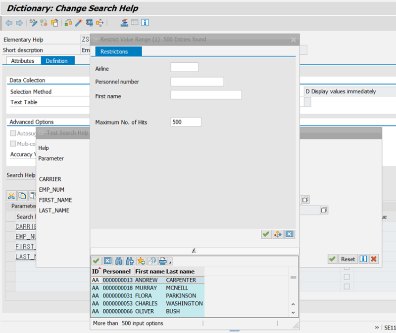 [ABAP] Search Help / Help View : 네이버 블로그