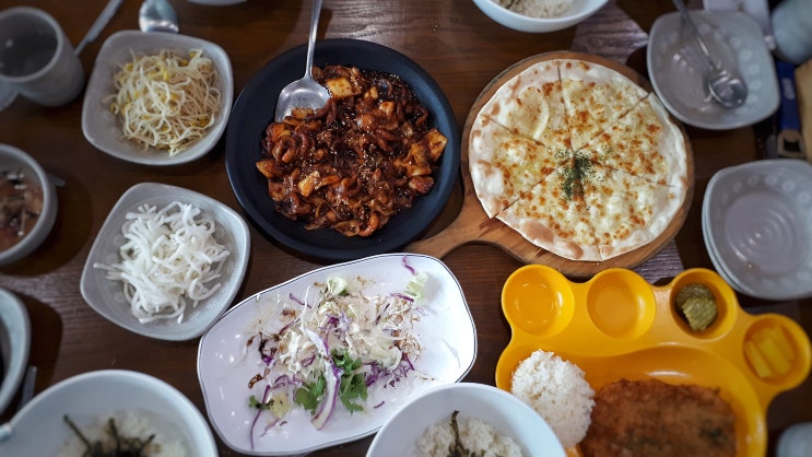  다양한 쭈꾸미 세트로 유명한 분황사 맛집, 쭈사랑 불 쭈꾸미