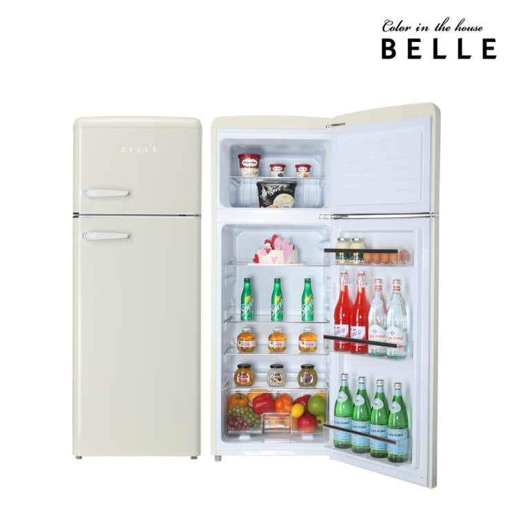 리뷰가 좋은 Belle 레트로 소형 냉장고 RD22ACM ···