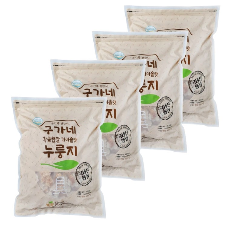 최근 인기있는 (구가네식품)온가족 영양식 구가네 황금햅쌀 가마솥맛누룽지3kgx4봉 명품누룽지 ··· 최근 인기있는 (구가네식품)온가족 영양식 구가네 황금햅쌀 가마솥맛누룽지3kgx4봉 명품누룽지 ···