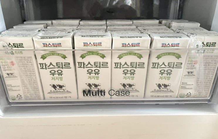  파스퇴르 멸균우유 아이들간식