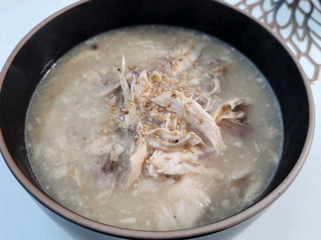  레트로트 식품 비비고삼계탕 후기