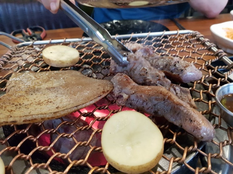 갈매기살vs양념갈비/숯불구이