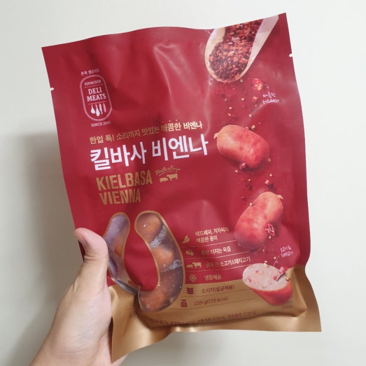  [마켓컬리] 존쿡 델리미트 킬바사비엔나 리뷰 (킬바사 미니버전 마켓컬리 추천템)