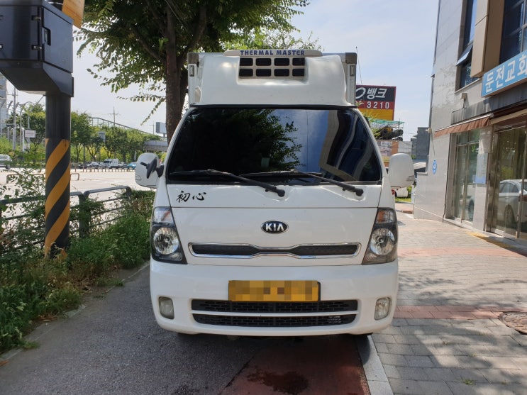  성남봉고루마버텍스썬팅 봉고유리교체 완벽 진행