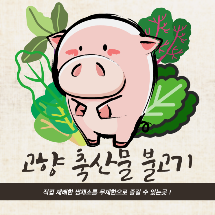  쌈까지 맛있다! 청주 금천동 맛집 고향축산물불고기