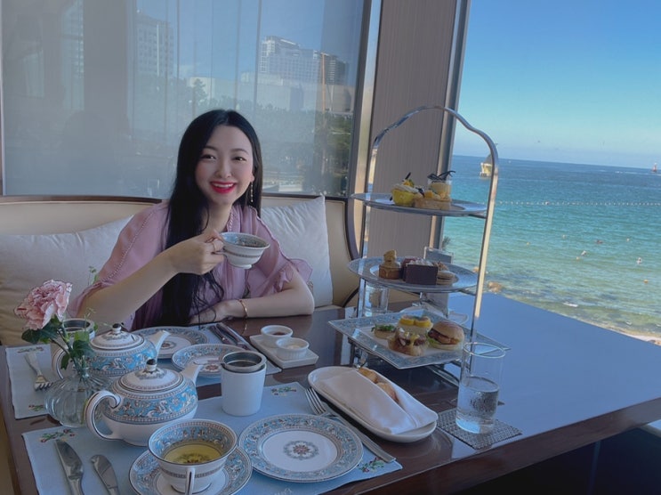  부산호텔 애프터눈티중에 가장 최고였던 웨스턴조선호텔부산 파나로마 라운지 후기