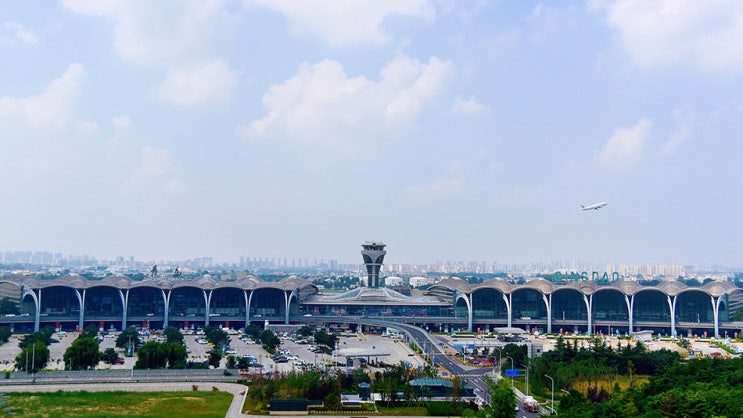 中，칭다오 국제 허브역할의 자오둥 국제공항..코로나 이겨내고 금일 개항