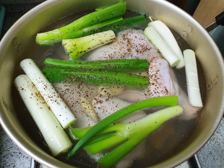  닭한마리 초간단 레시피 꿀맛이야!
