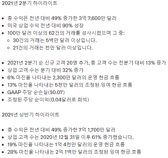  (속보) 팔란티어 실적발표 완료 49% 매출성장